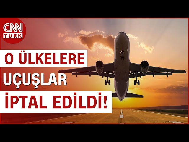 ⁣O Uçuşlar İptal Edildi! Bölgedeki Gerilim Uçak Seferlerini De Etkiledi | CNN TÜRK