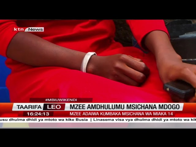 ⁣Mzee adaiwa kumbaka msichana wa miaka 14 Kitengela