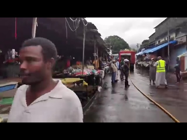 Nettoyage et désinfection au Marché de Volo Volo