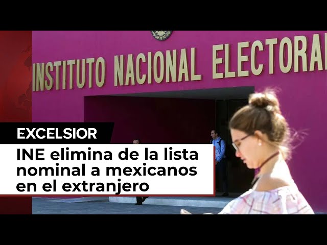 ⁣INE confirma la baja de 35 mil mexicanos por irregularidades