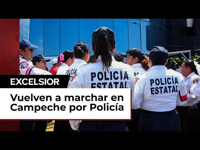 ⁣Continúan las protestas en Campeche; exigen destitución de secretaria de Seguridad