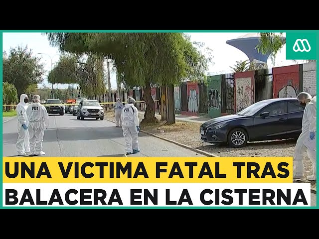 Una victima fatal y un herido de gravedad tras incidente en la comuna de La Cisterna