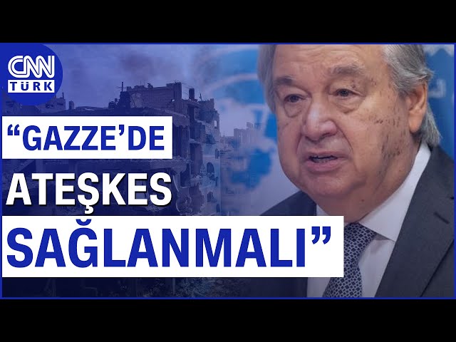 SON DAKİKA!  |  BMGK'da Olağanüstü Oturum! Guterres: "Dünya Başka Savaş Kaldıramaz" #