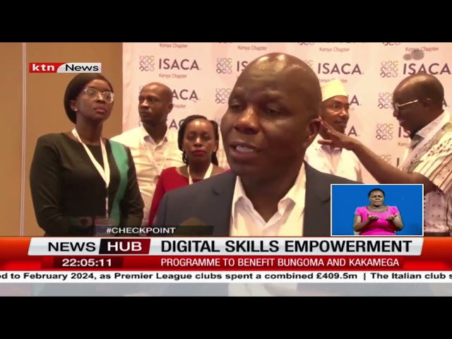 ⁣Youth in Bungoma and Kakamega counties to benefit from digital training
