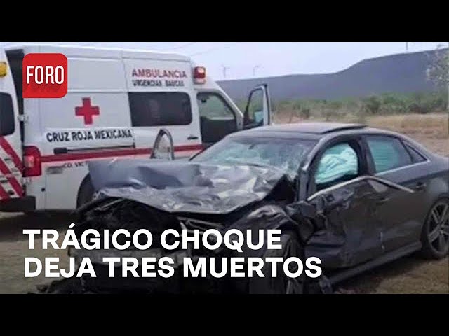 Trágico choque en la carretera Victoria-Zaragoza, Tamaulipas - Las Noticias