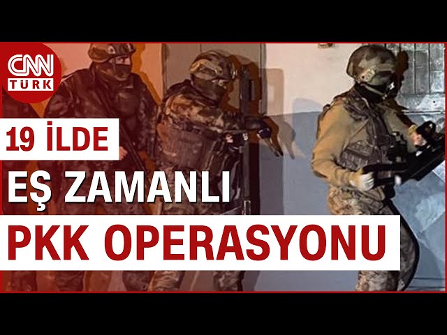 PKK'ya Yönelik 19 İlde Eş Zamanlı Dev Operasyon! 49 Kişi Gözaltına Alındı #Haber