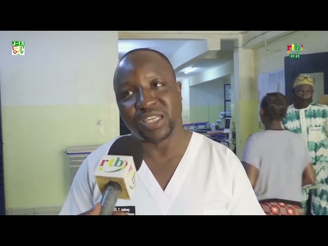 ⁣Période caniculaire au Burkina : Les cas d’urgence au CHU Sanou Souro de Bobo ne désemplissent pas.