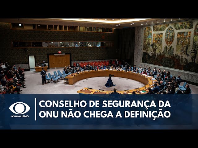 Reunião na ONU termina sem uma definição após ataques do Irã contra Israel