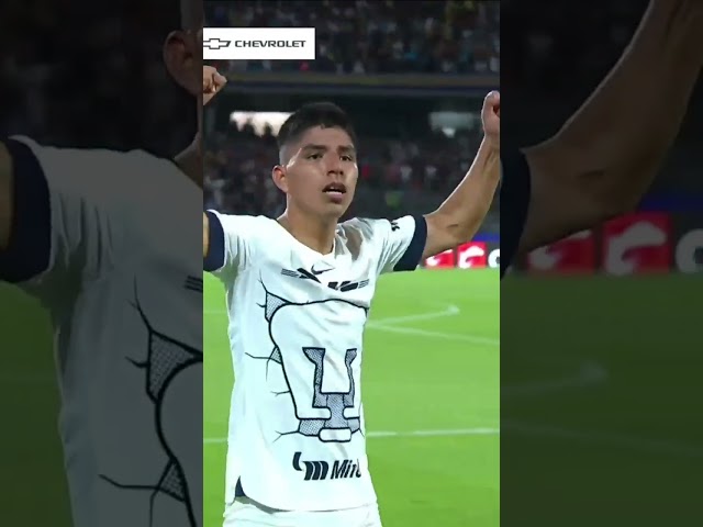 ¡POR FIN LLEGÓ SU GOL! Piero Quispe se estrena con Pumas