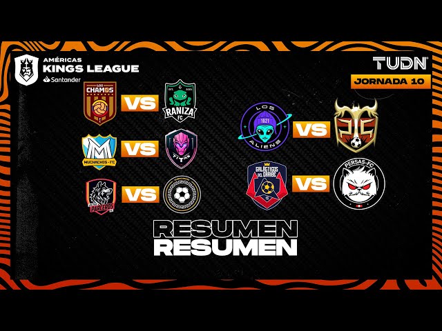 Súper RESUMEN - Jornada 10 | Kings League 2024 | TUDN