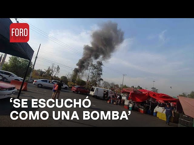 ⁣‘Se escuchó como una bomba’: narra testigo de caída de helicóptero en CDMX - Las Noticias