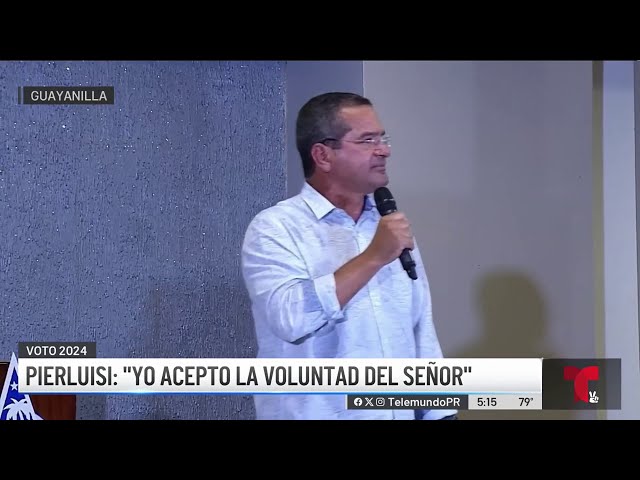 Pierluisi dice que usará las habilidades que Dios le dio para ganar reelección