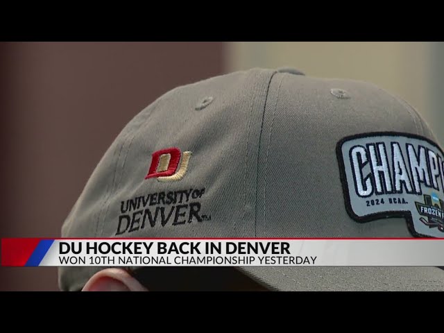 University of Denver Pioneers hockey team scores 10th national championship win