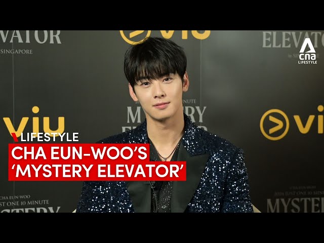 ⁣Cha Eun-woo in Singapore: The South Korean singer and actor on his Mystery Elevator solo fan concert