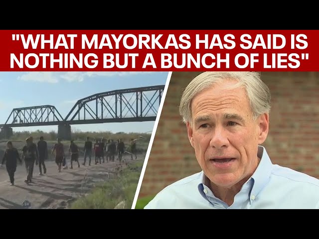 Gov. Abbott on Texas immigration law, current situation on the border