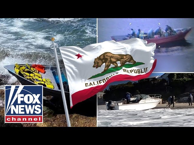 ⁣Crisis in California: Migrant boat landings bring ‘chaos’ to San Diego beaches