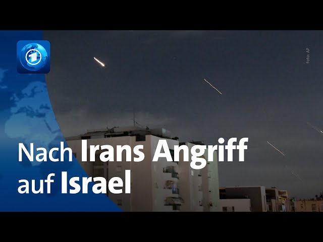 ⁣Nach Irans Angriff auf Israel: Sorge vor weiterer Eskalation