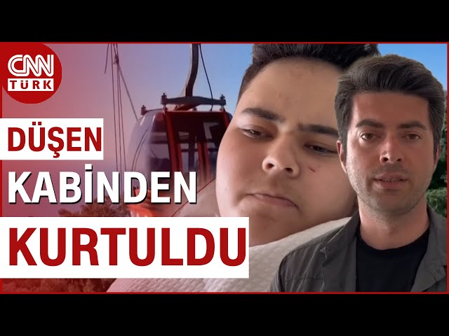 ⁣ÖZEL HABER | Kazazede Antalya Teleferik Kazasında Yaşananları CNN TÜRK'e Anlattı!
