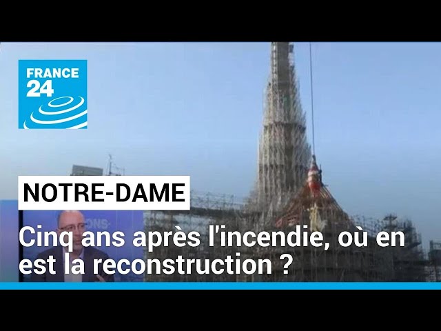 ⁣Reconstruction de Notre-Dame : Cinq ans après, la cathédrale prépare sa réouverture en décembre
