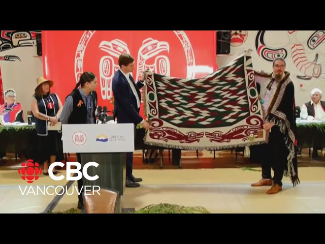 ⁣Haida Nation, B.C. sign landmark agreement affirming Haida title throughout Haida Gwaii