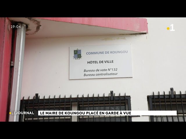 ⁣Le maire de Koungou en garde à vue