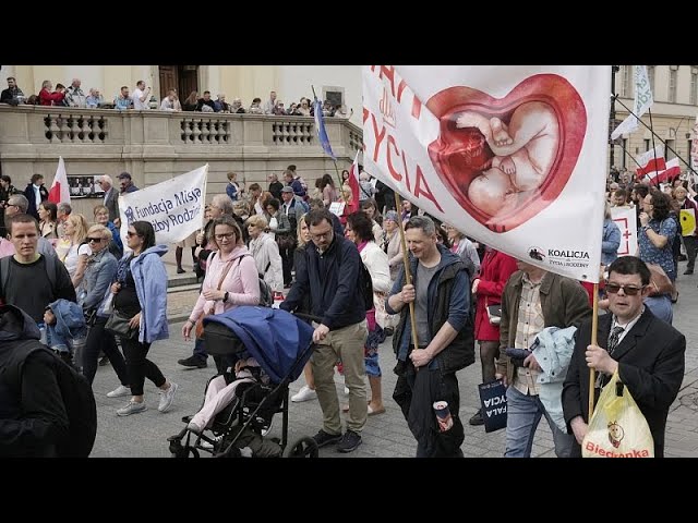 Tausende protestieren in Warschau gegen ein Recht auf Abtreibungen