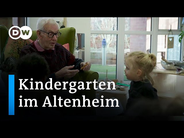 In Großbritannien können Kinder im Altenheim spielen | Fokus Europa