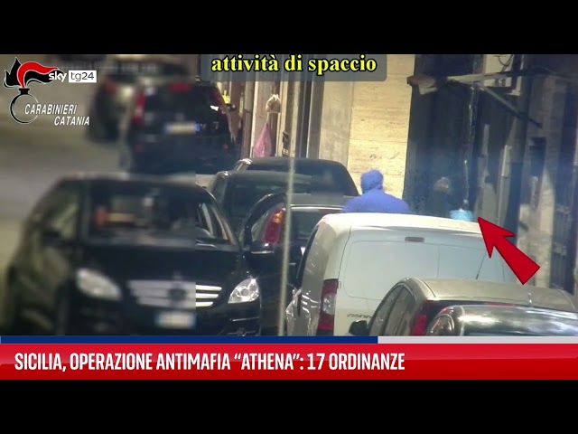 ⁣Operazione antimafia 'Athena'  a Catania, Siracusa e Teramo