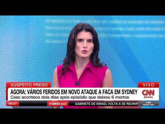 Agora: novo ataque a faca na Austrália deixa vários feridos | CNN NOVO DIA