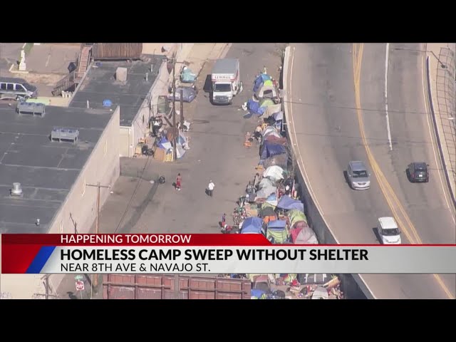Denver to clear camp near 8th Avenue and Navajo Street Tuesday