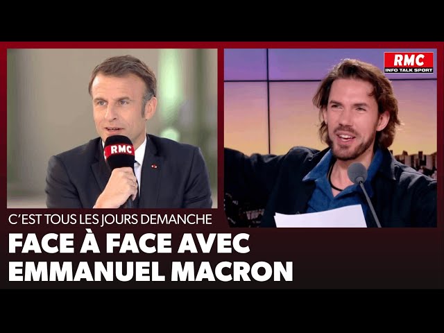 ⁣Arnaud Demanche: Face à face avec Emmanuel Macron