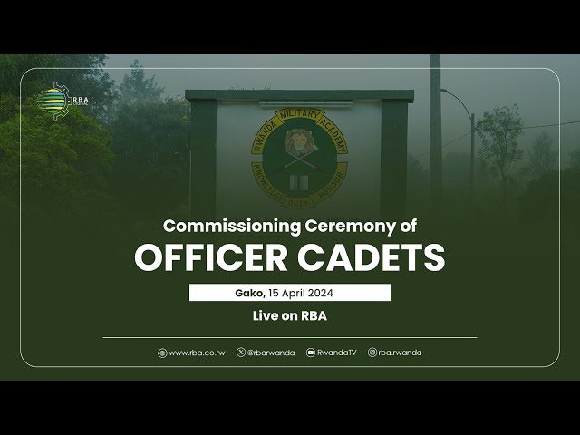 LIVE: Commissioning Ceremony of Officer Cadets | 15 April 2024