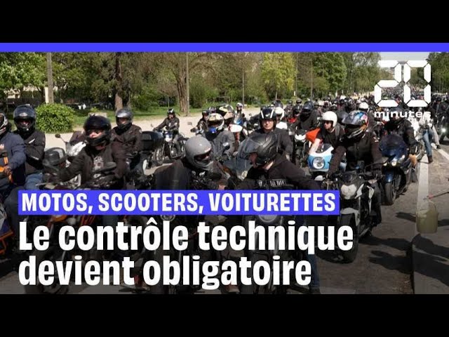 C'est parti pour le contrôle technique pour les deux-roues !