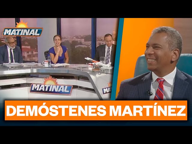 Demóstenes Martínez, Candidato a senador de la provincia De Santiago por la FP | Matinal