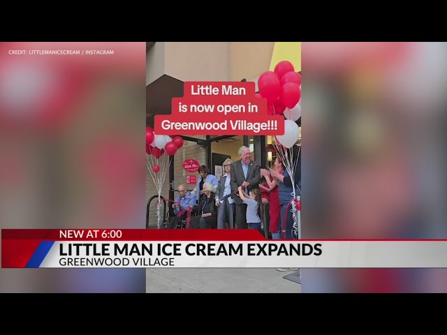 ⁣Little Man Ice Cream opens another location in Greenwood Village