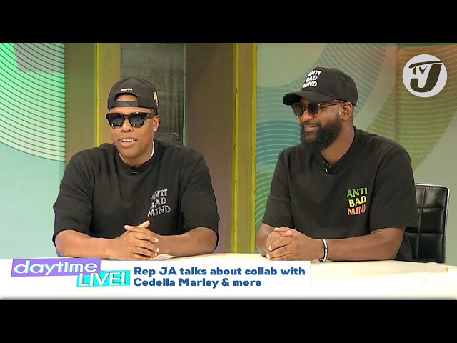 ⁣Rep JA talks about Collab with Cedella Marley & More | TVJ Daytime Live