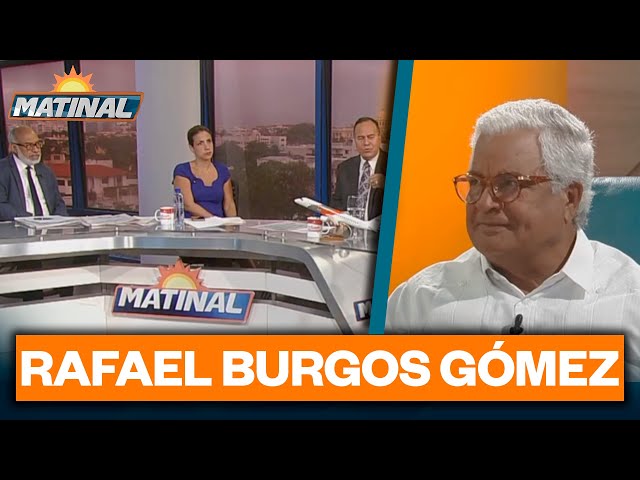 Rafael Burgos Gómez, Director de bienes nacionales y del CEA | Matinal