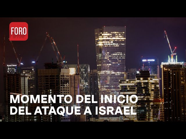 Así fue el Inicio del ataque de Irán contra Israel - Las Noticias