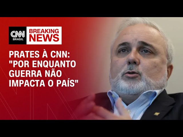 ⁣Prates diz à CNN que conflito “por enquanto” não impacta combustíveis no Brasil | BASTIDORES CNN