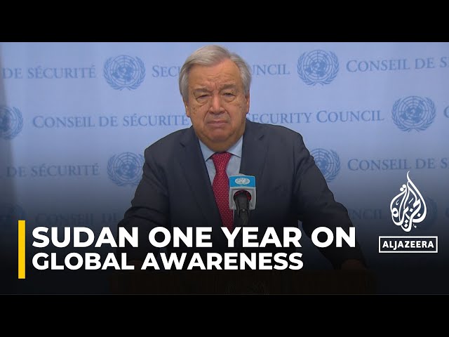 ⁣Global awareness about the conflict in Sudan has been pushed into the shadows: Guterres