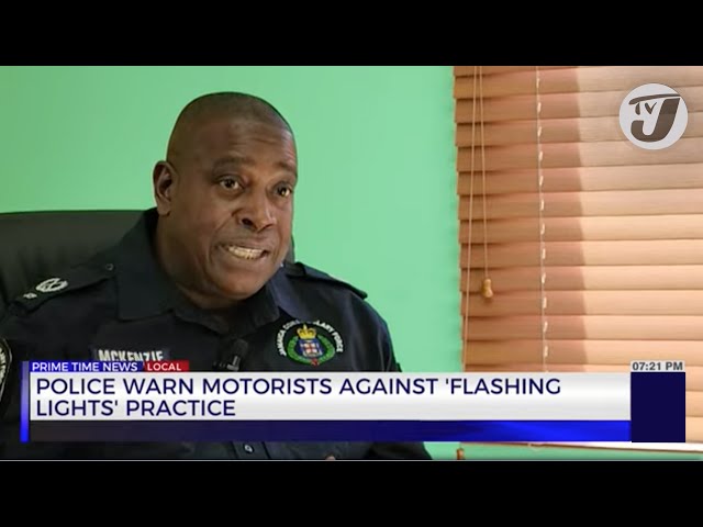 ⁣Police Warns Motorists Against 'Flashing Lights' Practice | TVJ News