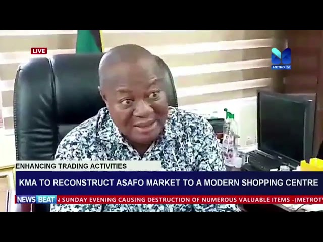 KMA To Reconstruct Asafo Market To A Modern Shopping Centre