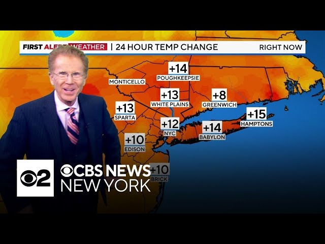 First Alert Weather: A beautiful Monday in NYC - 4/15/24
