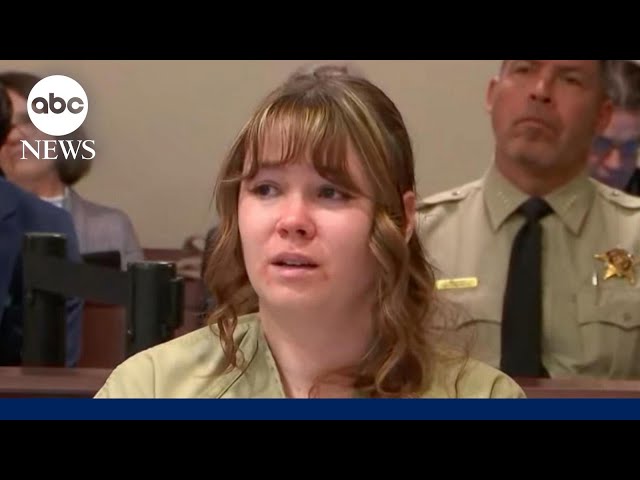 Hannah Gutierrez, "Rust" armorer, reacts to impact statement prior to sentencing
