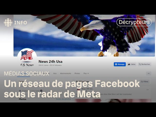 ⁣Enquête sur de fausses pages Facebook opérées depuis l’étranger | Décrypteurs