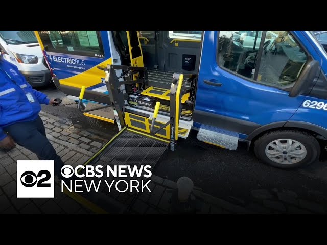 MTA unveils electric-powered Access-A-Ride van