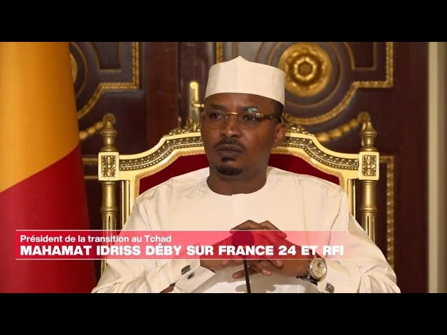 Déby, président de la transition au Tchad : "Je ne ferai pas plus de deux mandats successifs&qu