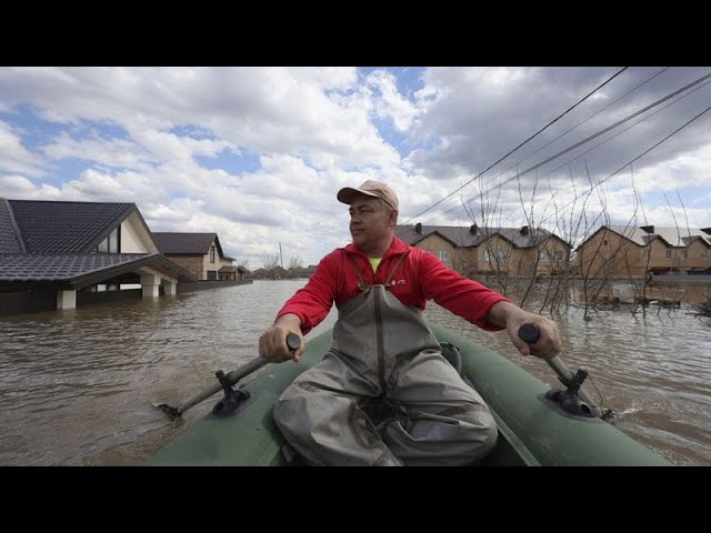 ⁣Land unter in Zentralrussland: Mehr als 15.000 Familien fliehen vor Hochwasser