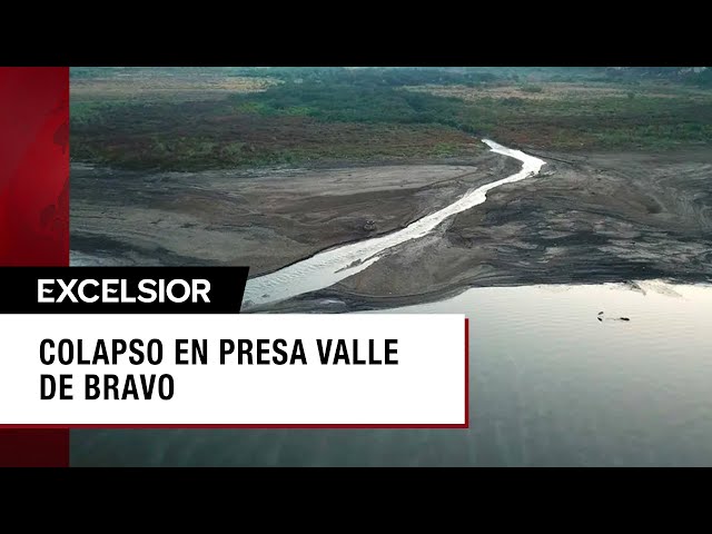 ⁣Colapso en Presa Valle de Bravo, encamina a CDMX y Edomex al Día Cero