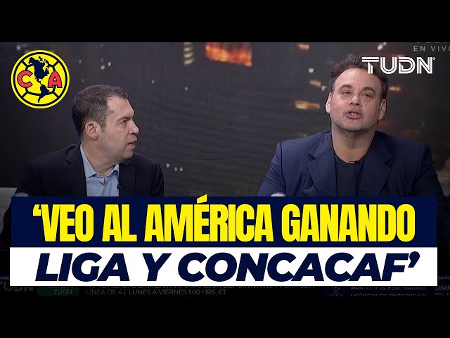 ¡FAITELSON Y MARÍN se enfrentaron por el AMÉRICA! ¿Las águilas ganarán Liga y Concacaf? | TUDN